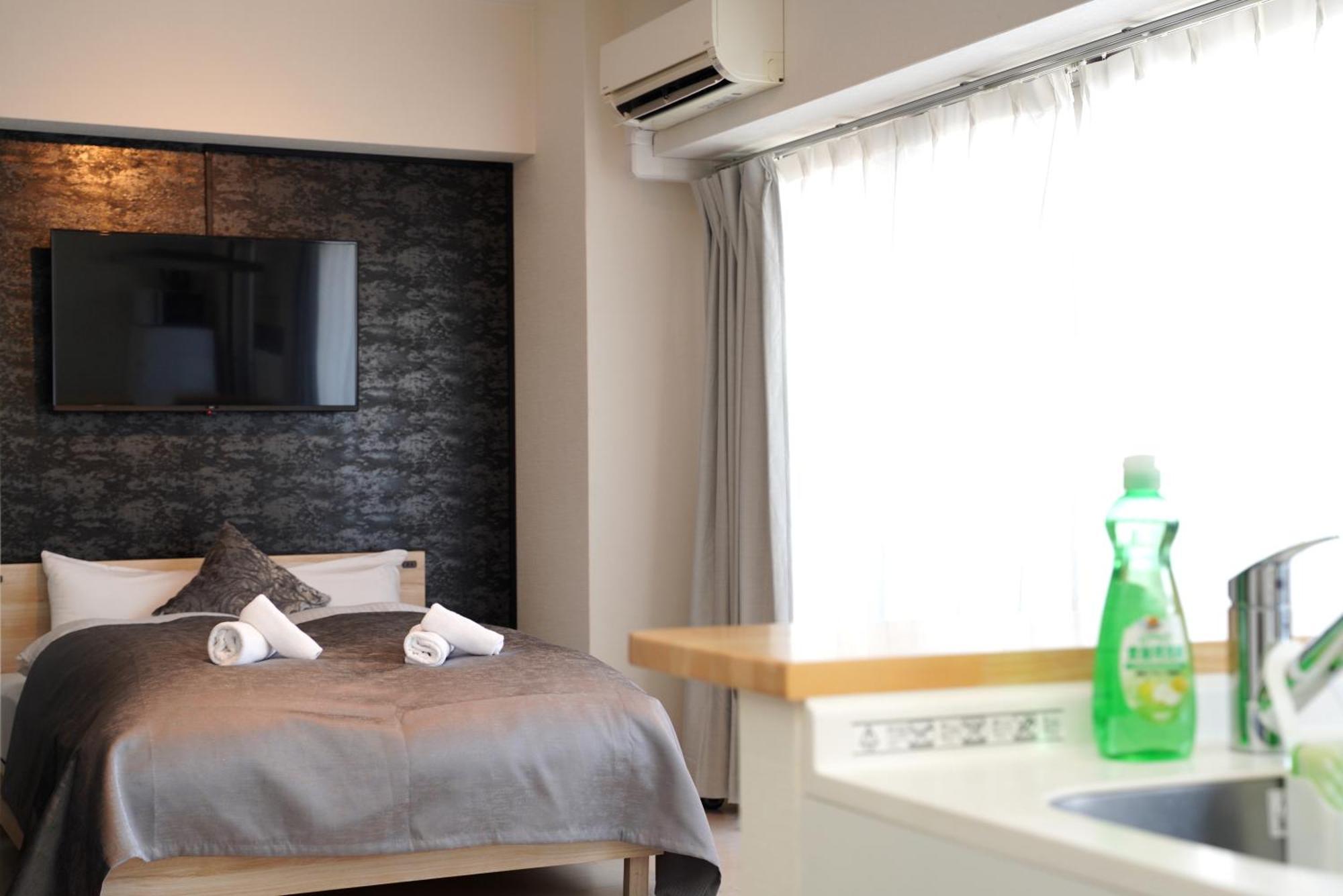 Ferienwohnung Dotonbori Royal II Ōsaka Zimmer foto
